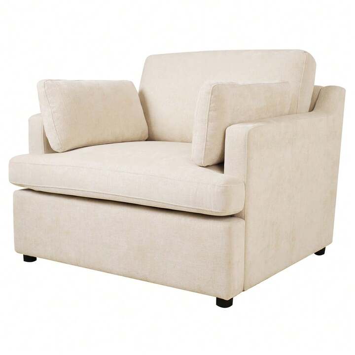 HAWTHORNE OVERSIZED LOUNGE CHAIR - IVORY