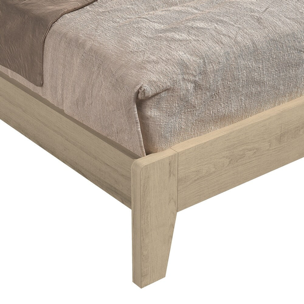 CLARA PLATFORM BED FRAME - OSLO OAK